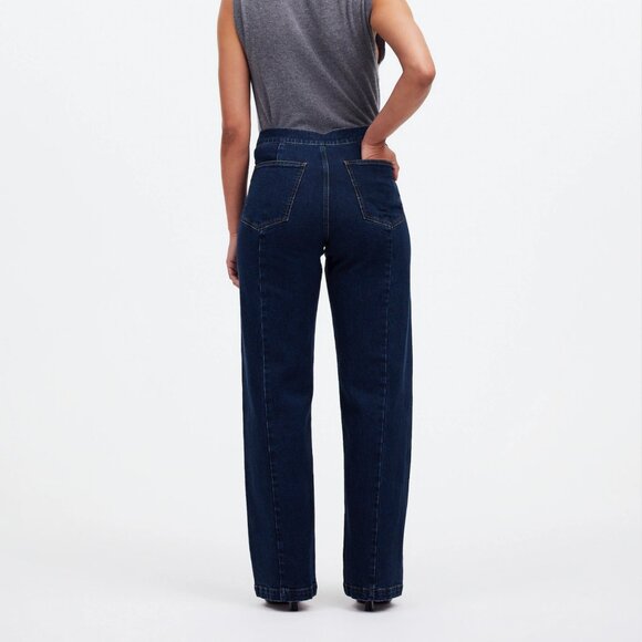 Madewell Emmett Wide Leg in in Leffers Wash - Picture 2 of 11
